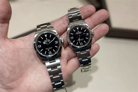 rolex.explorer 36mm|Rolex explorer 36mm vs 40mm.